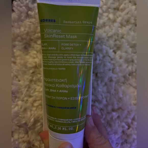 Korres Volcanic Skin Reset Mask - Picture 3 of 4